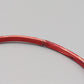 Schmaler Vintage Armreif in Rot mit Punkt Dekor