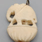 Geschnitzter Elefanten Anhänger Vintage Schmuck