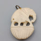 Geschnitzter Elefanten Anhänger Vintage Schmuck
