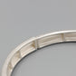 Modernes Bicolor Herz Armband Elastisches Design