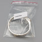 Modernes Bicolor Herz Armband Elastisches Design