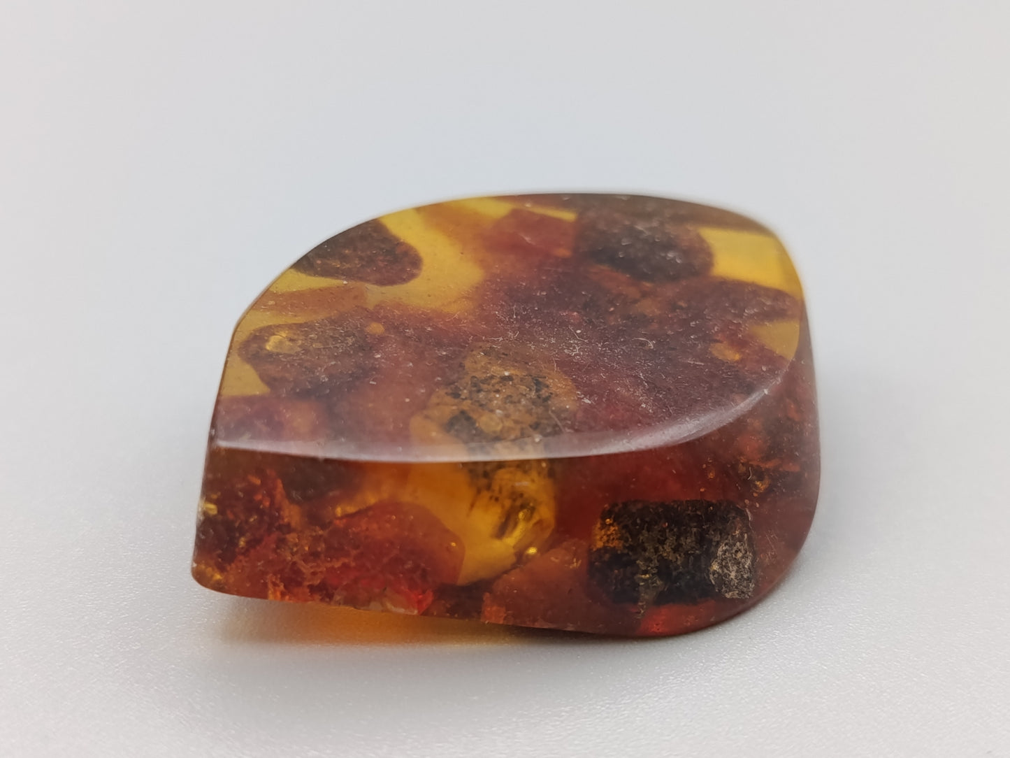 Elegante Bernstein Brosche Accessoire im Vintage Stil