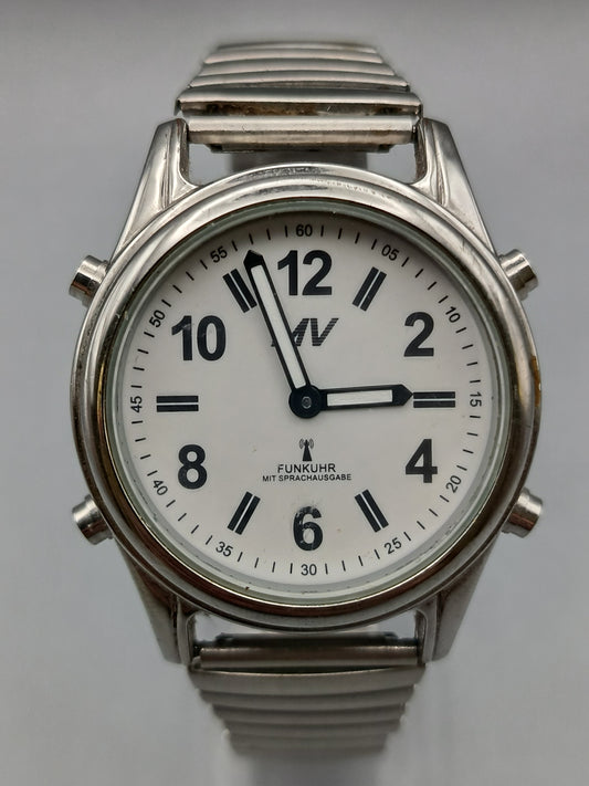 Klassische MV Funk Uhr Senioren Uhr mit Sprachausgabe