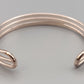 Eleganter Bicolor Damen Armreif Filigranes  Design