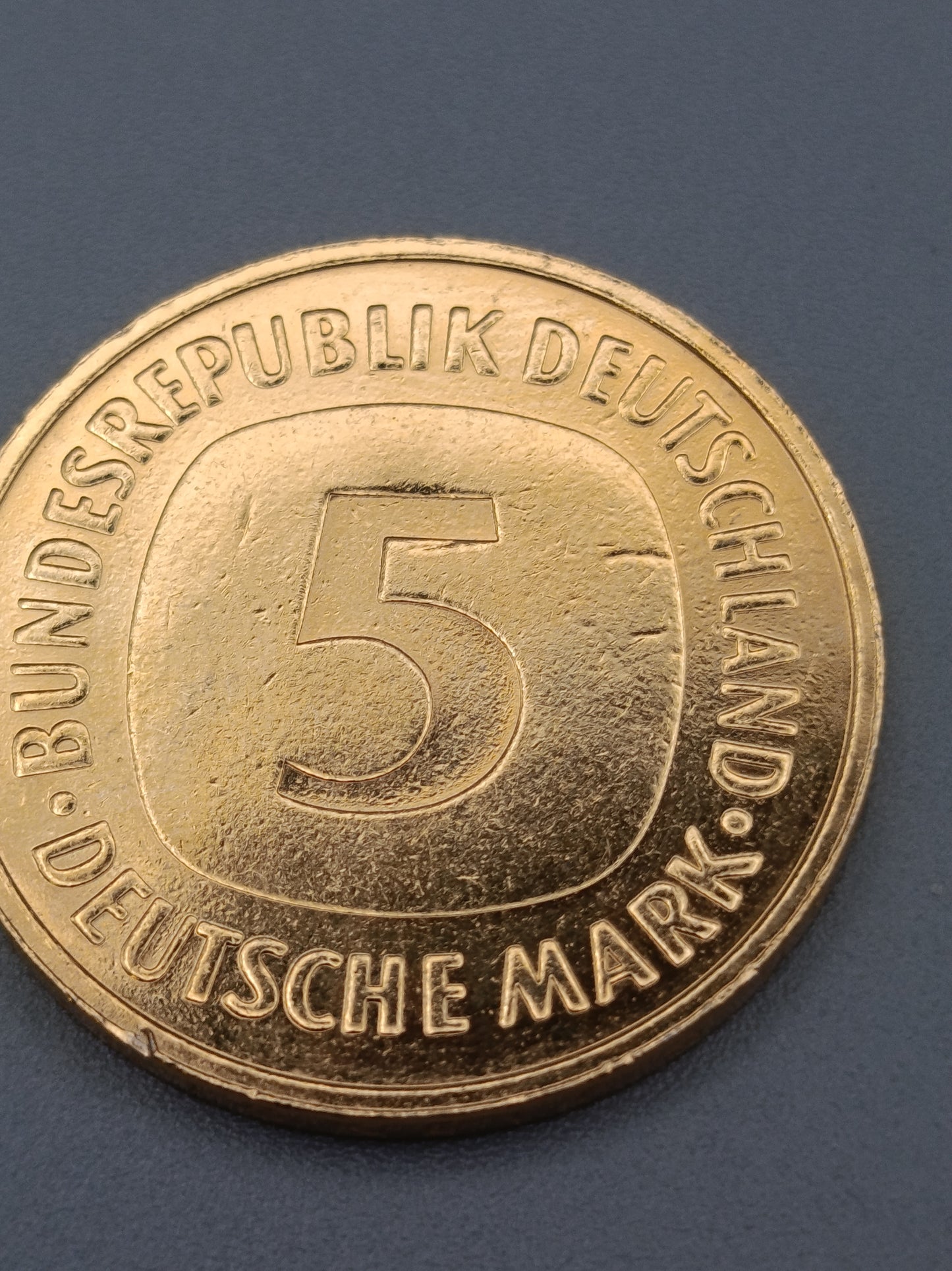 Seltene 5 Deutsche Mark Münze 1997 F Sammlermünze