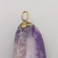 Eleganter Amethyst Edelstein Anhänger Violett