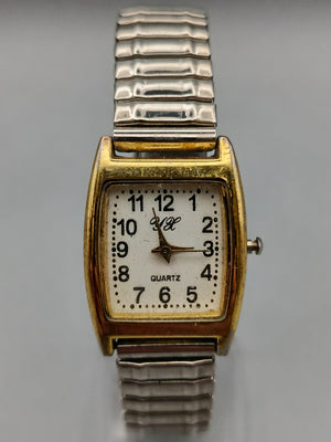 Klassische YX Damen Uhr Elegantes Bicolor-Design