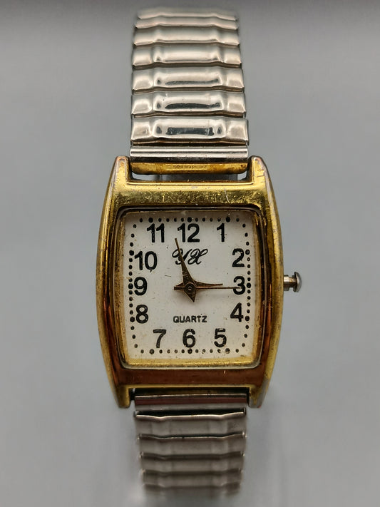 Klassische YX Damen Uhr Elegantes Bicolor-Design