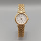 Dugena Damen Uhr Elegantes Design in Goldoptik