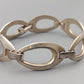 Elegantes Armband in Silberoptik Oval-Design