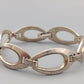 Elegantes Armband in Silberoptik Oval-Design