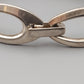 Elegantes Armband in Silberoptik Oval-Design