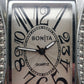 Elegante Bonita Damen Uhr Design mit Strass Besatz