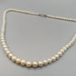 Klassische Perlenkette in Weiß Elegante Hals Kette