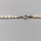 Klassische Perlenkette in Weiß Elegante Hals Kette