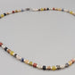 Bunte Edelstein Würfelkette – Elegante Hals Kette