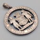 Historischer Münz Anhänger Sachsen Thaler 1864