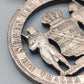 Historischer Münz Anhänger Sachsen Thaler 1864