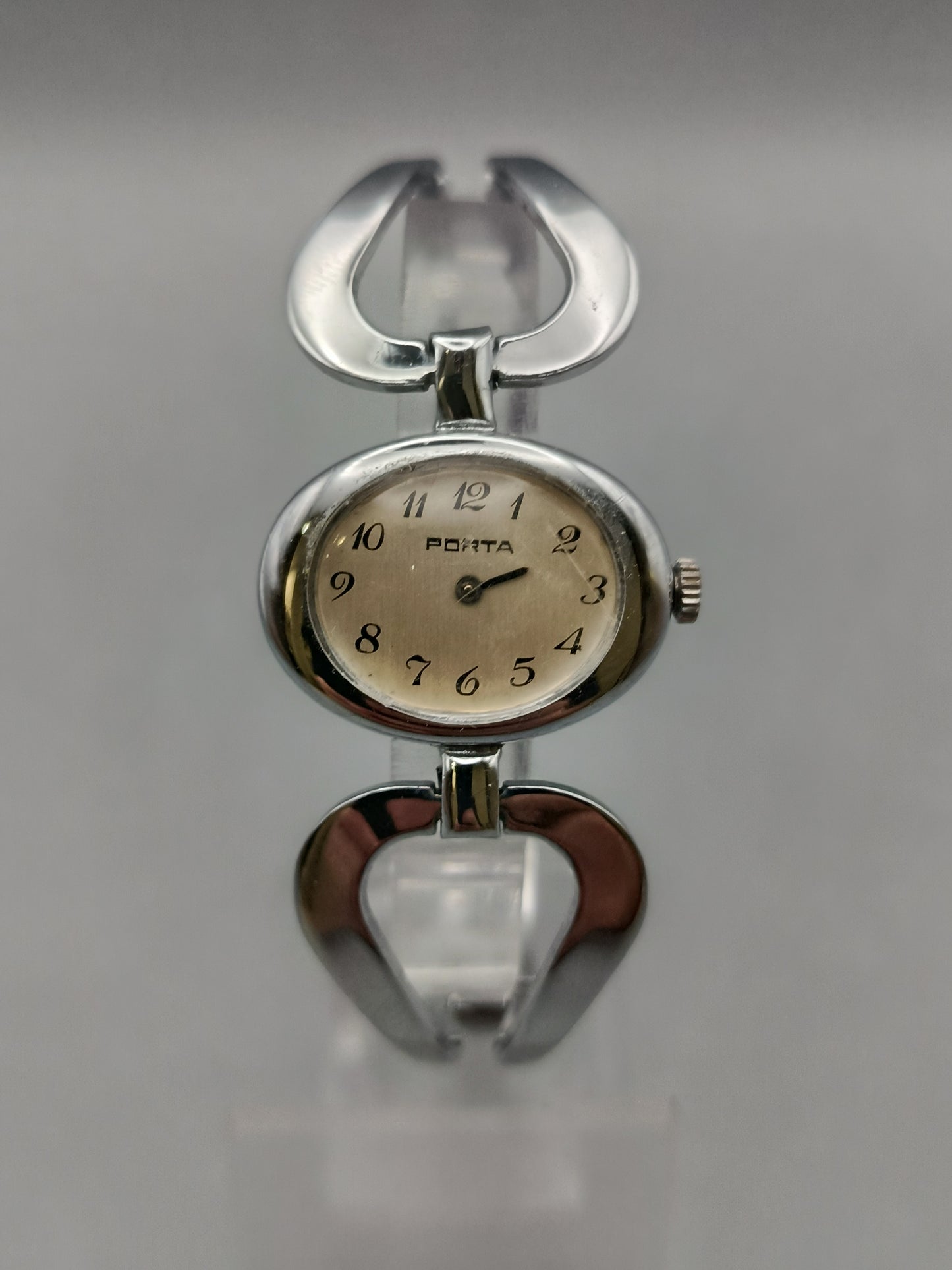 Klassische Porta Damen Uhr Elegantes Vintage Design
