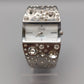 Glamouröse Dolce Gabbana Damen Uhr Strass Besatz