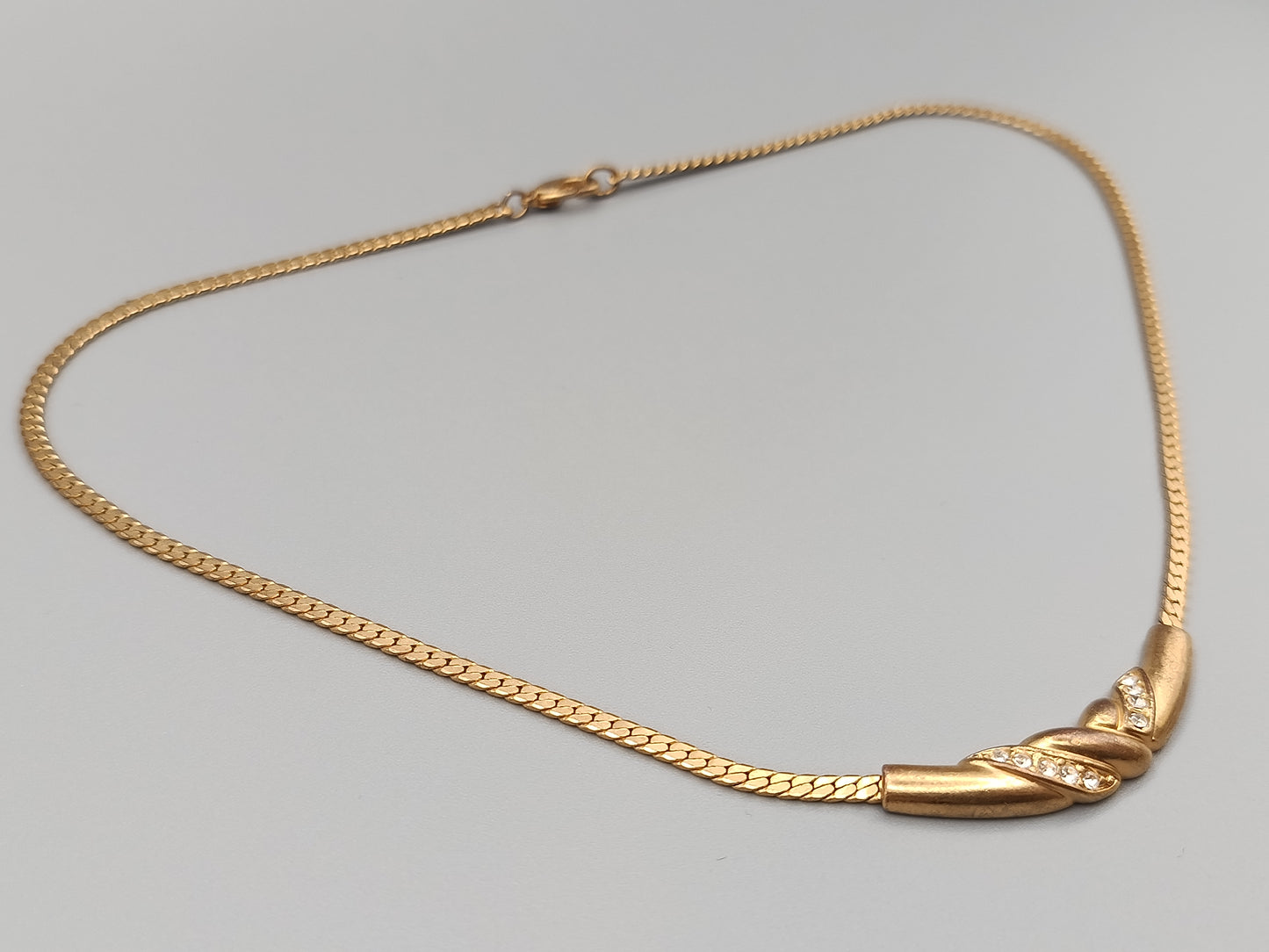 Elegante Damen Schlangenkette  in Goldoptik