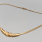 Elegante Damen Schlangenkette  in Goldoptik