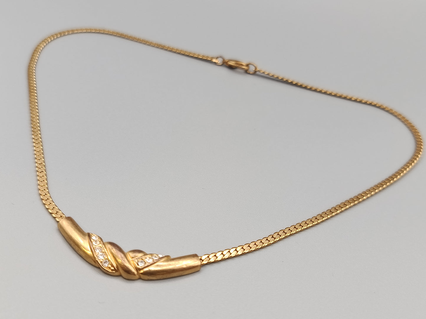 Elegante Damen Schlangenkette  in Goldoptik