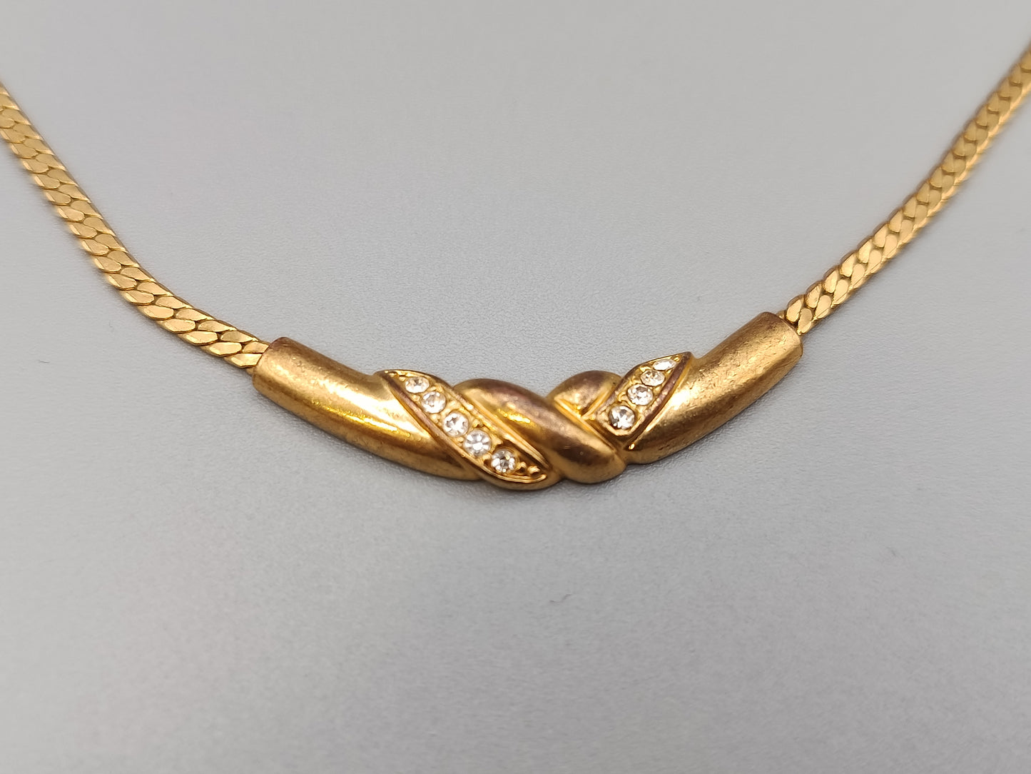 Elegante Damen Schlangenkette  in Goldoptik