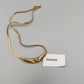 Elegante Damen Schlangenkette  in Goldoptik