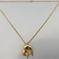 Elegante Damen Hals Kette mit Panther Anhänger