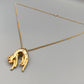 Elegante Damen Hals Kette mit Panther Anhänger