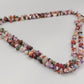 Bunte Edelstein Splitterkette Lange Hals Kette