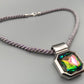 Elegante Damen Kette mit Kristall Anhänger