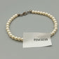 Klassisches Perlen Armband in Weiß Elegantes