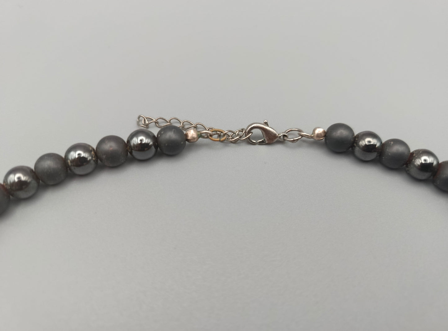 Klassische Hämatit Kette Elegante Perlen