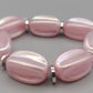 Elegantes Damen Armband in Rosa mit Schimmer