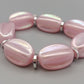 Elegantes Damen Armband in Rosa mit Schimmer