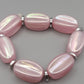 Elegantes Damen Armband in Rosa mit Schimmer