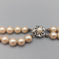 Zweireihige Perlen Kette in Creme Elegante Vintage