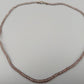 Elegante Damen Kette mit feinen lila Edelsteinperlen