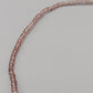 Elegante Damen Kette mit feinen lila Edelsteinperlen