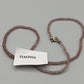 Elegante Damen Kette mit feinen lila Edelsteinperlen