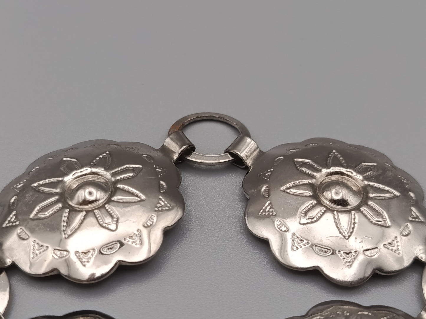 Vintage Damen Armband mit Concho Gliedern