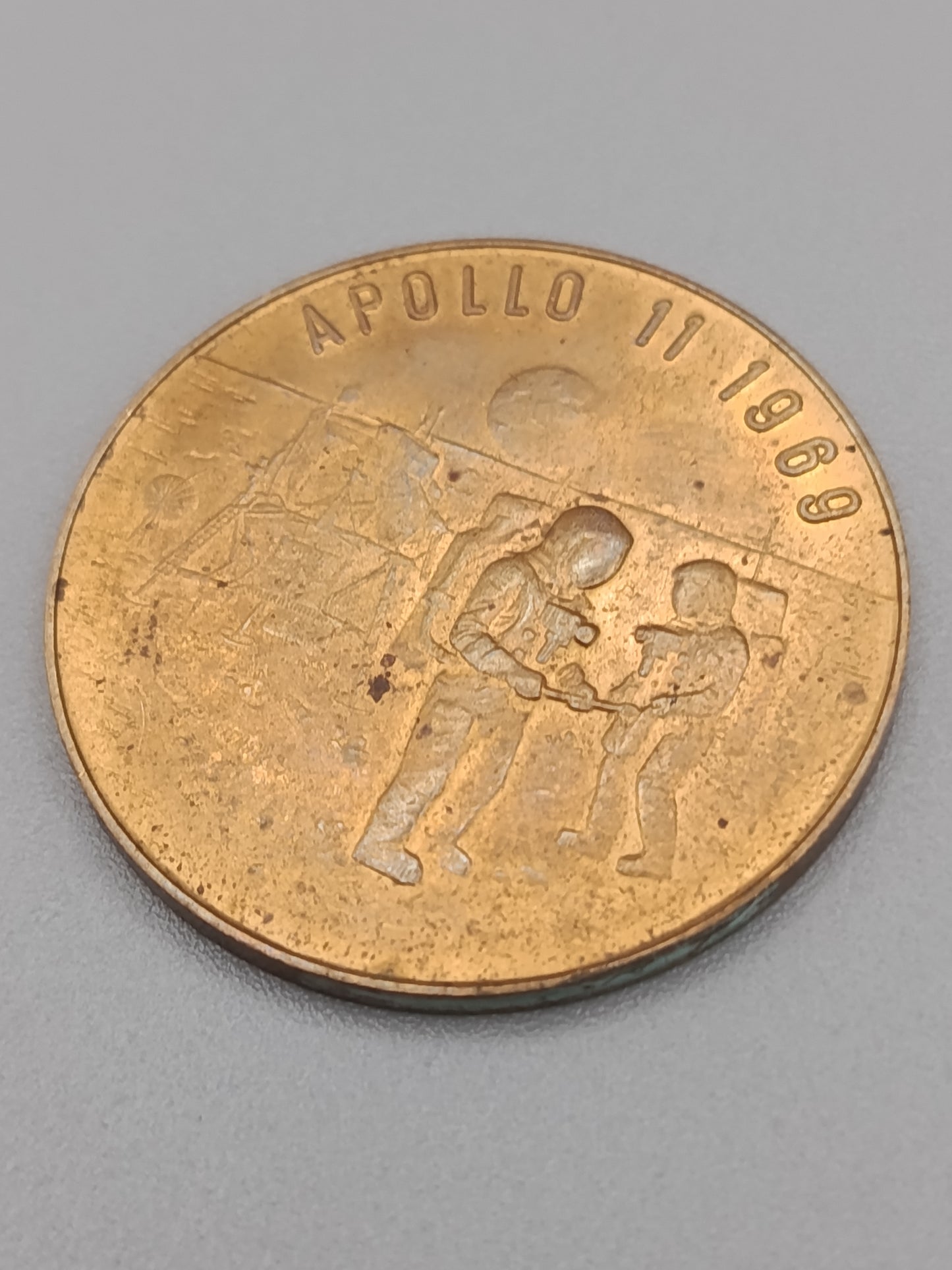 Apollo 11 Gedenkmedaille – 10 Jahre Mondlandung 1969–1979