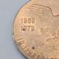 Apollo 11 Gedenkmedaille – 10 Jahre Mondlandung 1969–1979