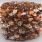Breites Perlen Damen Armband mit Natursteinen