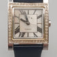 Elegante Damen Uhr mit Strassbesatz Klassisches