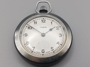 Klassische Ruhla Taschen Uhr Nostalgisch