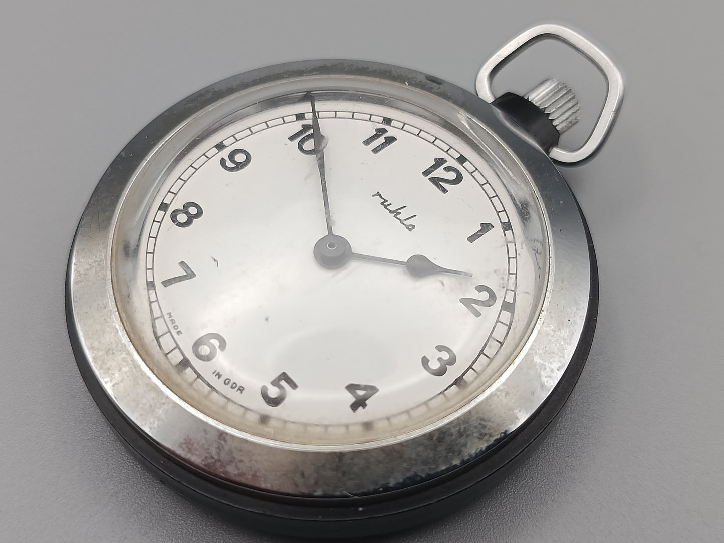 Klassische Ruhla Taschen Uhr Nostalgisch