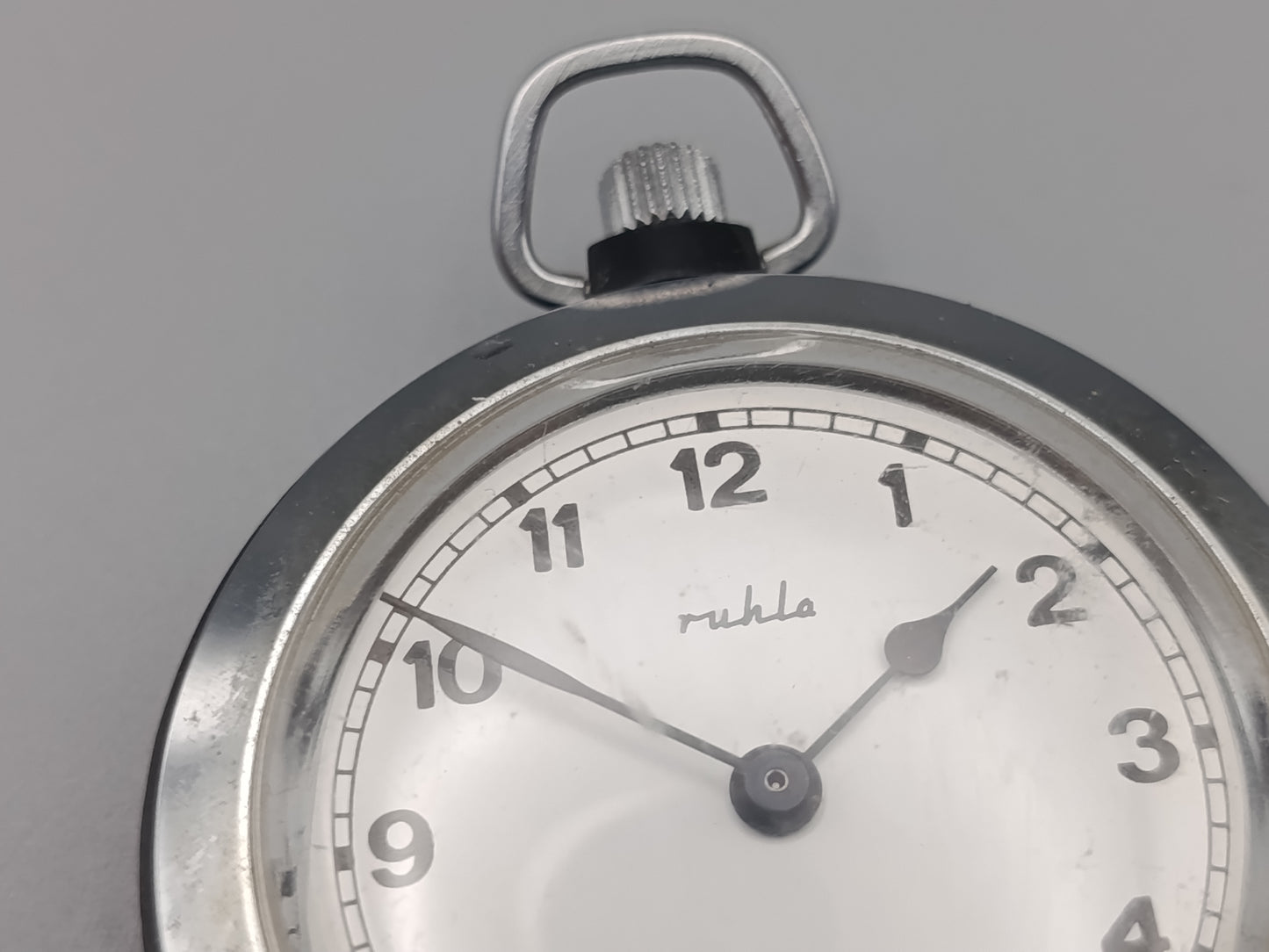 Klassische Ruhla Taschen Uhr Nostalgisch